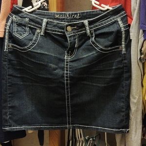 Denim skirt